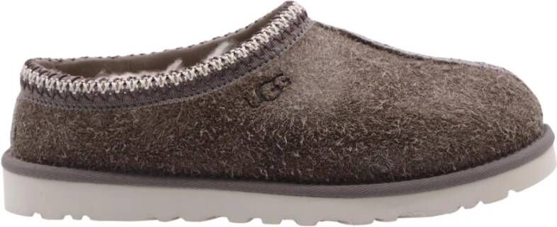 UGG Pantoffels Tasman Shaggy Suede flats mules instap pantoffels
