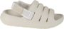 Ugg IJs Rubber Sandaal met Logo Detail Beige Dames - Thumbnail 1