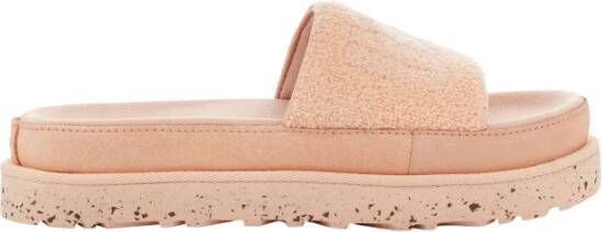 Ugg Laton Sandalen in Peach Fuzz Terry