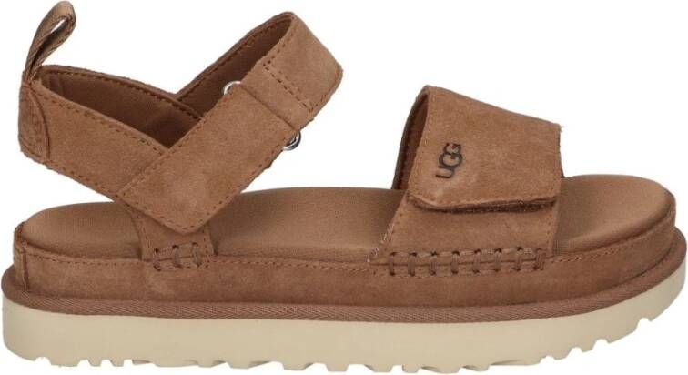UGG Plateausandalen W GOLDENSTAR plateausandaal sandaal met klittenbandsluiting - Foto 2
