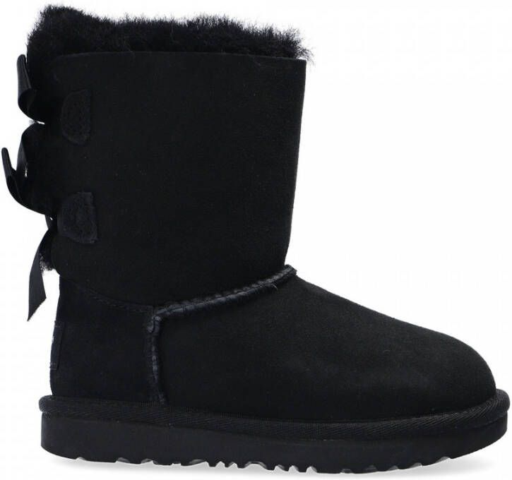 Ugg Short Bailey Bow II laarzen voor Grote Kinderen in Black Shearling