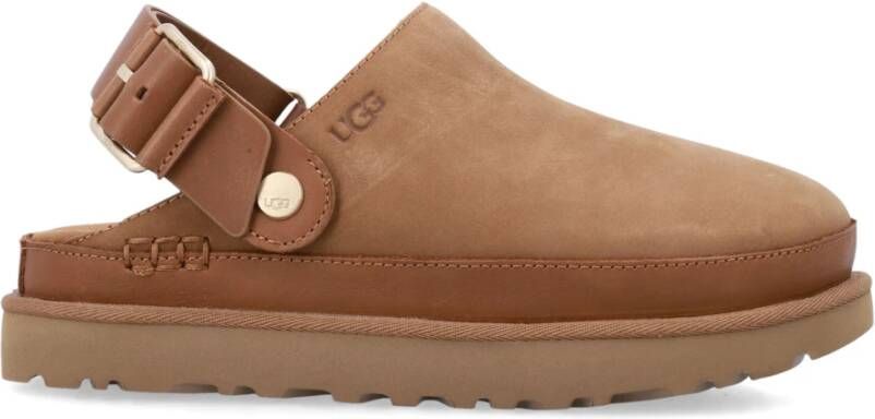 UGG Kastanje Gesloten Schoenen Stijlvol Comfortabele Klomp