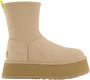 Ugg Klassieke Chestnut Dipper Laarzen Beige Dames - Thumbnail 1