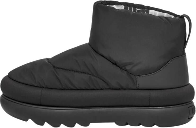 Ugg Klassieke Maxi Mini Boots Zwart Dames