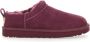UGG Klassieke Micro Bordeaux Enkellaarzen Vrouw - Thumbnail 1