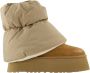Ugg Klassieke Mini Dipper Puffer Platform Laars Beige Dames - Thumbnail 16