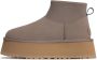 Ugg Boots W Classic Mini Dipper Boots Leather Brown in bruin - Thumbnail 1