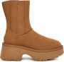 UGG Vachtlaarzen Dames Classic Twin Seam New Heights Maat: 39 Materiaal: Suède Kleur: Cognac - Thumbnail 2
