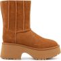 Ugg Klassieke Twin Seam Suède Laarzen Brown Dames - Thumbnail 1