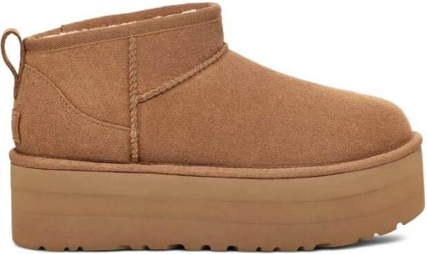 UGG Klassieke Ultimate Plat Chestnut Laarzen