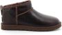 UGG Vachtlaarzen Heren Classic Ultr Mini Lthr Maat: 43 Materiaal: Leer Kleur: Bruin - Thumbnail 1