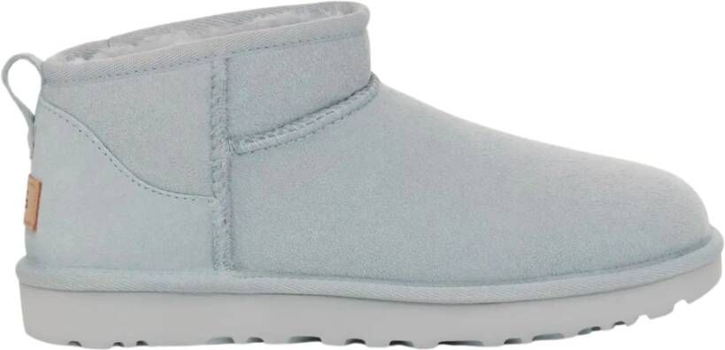 UGG Pantoffels Dames W Classic Ultra Mini Maat: 36 Materiaal: Suède Kleur: Blauw