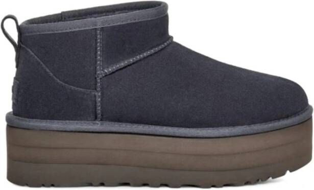 Ugg Classic Ultra korte laars met plateauzool voor Dames in Eve Blue