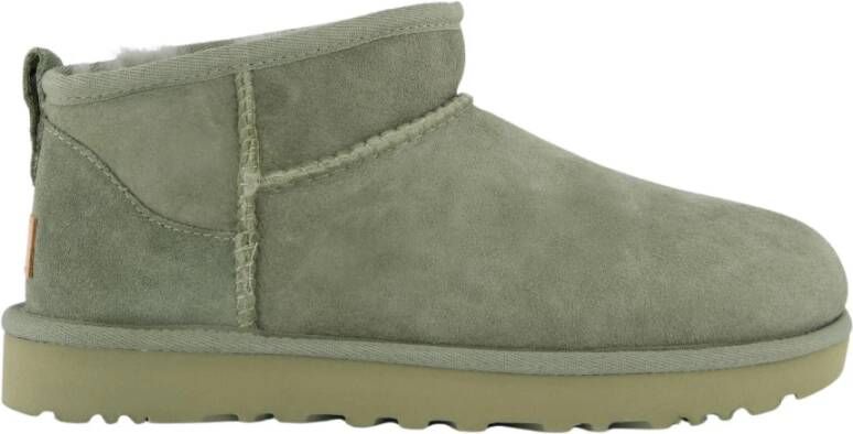 Ugg Klassieke UltraMini Shaded Clover Laarzen Green Dames
