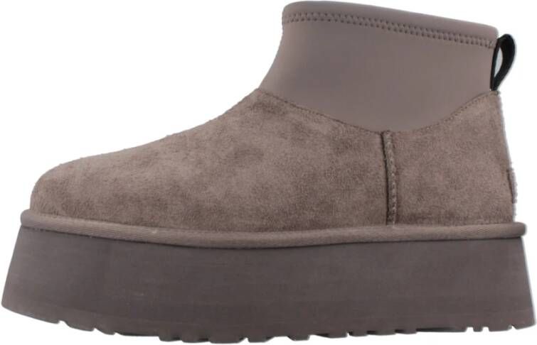 UGG Plateaulaarsjes CLASSIC MINI DIPPER instap boots winterlaarzen snowboots met plateauzool