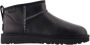 UGG Vachtlaarzen Dames Classic Ultra Mini Leather Regenerate Maat: 40 Materiaal: Leer Kleur: Zwart - Thumbnail 1
