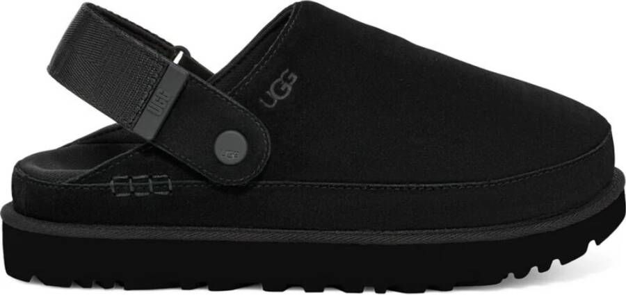 UGG Clogs Unisex W GOLDENSTAR CLOG Huisslippers plateauschoen mule met draaibare hielriem - Foto 8