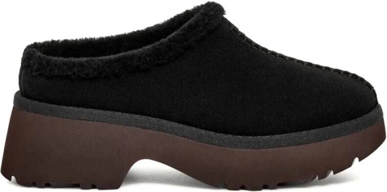 UGG Clogs NEW HEIGHTS COZY CLOG mule flats pantolette plateau schoen met gepolsterde voetbed