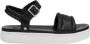 Ugg Zayne-sandaal met enkelband voor Dames in Black - Thumbnail 1
