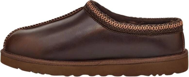 UGG Instappers Heren M Tasman Maat: 46 Materiaal: Leer Kleur: Bruin