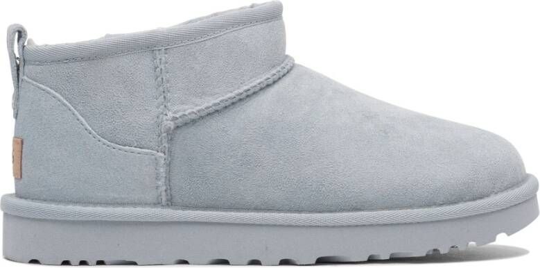 UGG Pantoffels Dames W Classic Ultra Mini Maat: 36 Materiaal: Suède Kleur: Blauw