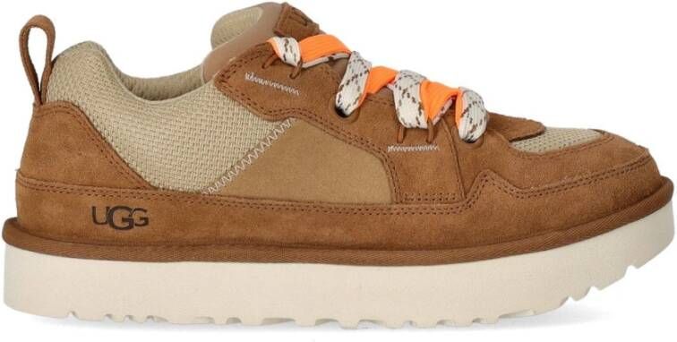 UGG Lowmel Chestnut Sneaker met Mesh