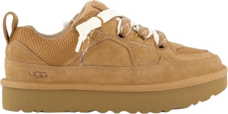 Ugg Lo Lowmel Dames Schoenen Bruin Maat: 38 Suède Foot Locker