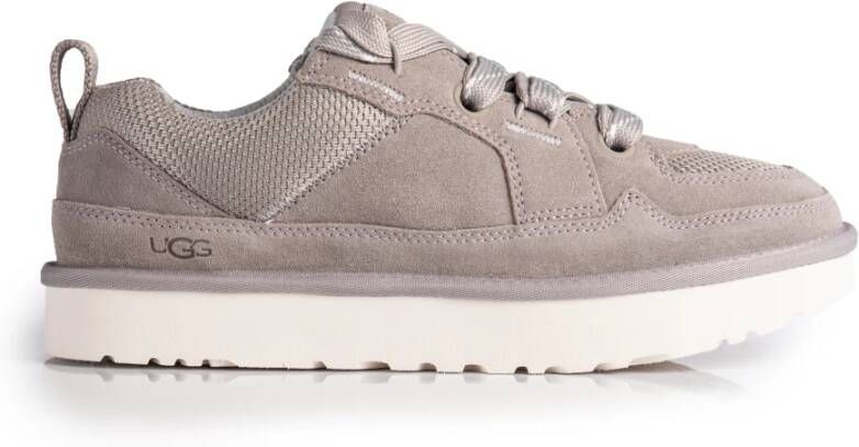 Ugg Lowmel Dames Schoenen Grijs Maat: 41 Suède Foot Locker