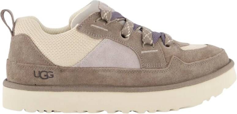 UGG Lage Sneakers Heren M Lo Lowmel Maat: 41 Materiaal: Suède Kleur: Taupe