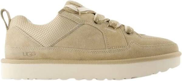 UGG Lowmel Shearling Sneakers Beige