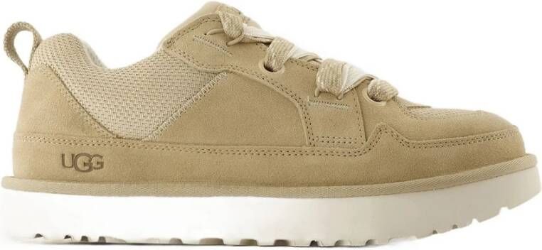 UGG LO LOWMEL M Lage sneakersVrije tijdsschoenenPopulaire herenschoenenHeren sneakers Wit beige - Foto 6