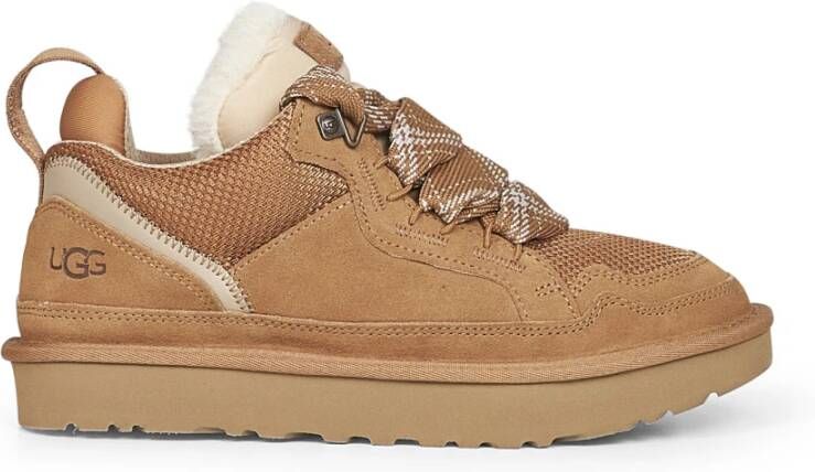 UGG Plateausneakers LOWMEL Midcut sneaker veterschoen met gewatteerde schachtrand - Foto 12