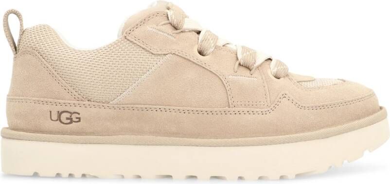 UGG Lage Sneakers Heren M Lo Lowmel Maat: 42 Materiaal: Suède Kleur: Beige