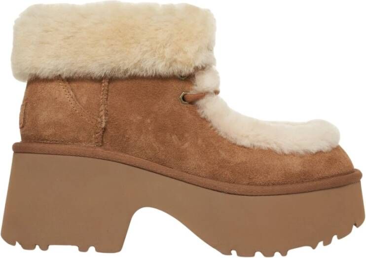 UGG Luxe Enkellaarzen in Marrone - Foto 2