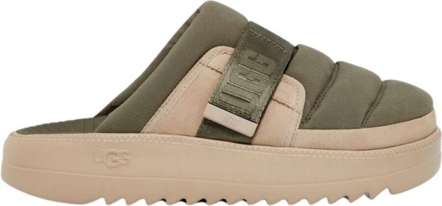 Ugg M Maxxer Strap Slide Groen Heren