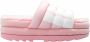 Ugg W Maxi Slide Logo voor Dames in Pink Scallop - Thumbnail 2