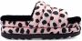 Ugg W Maxi Slide Cheetah Print voor Dames in Pink Scallop - Thumbnail 6