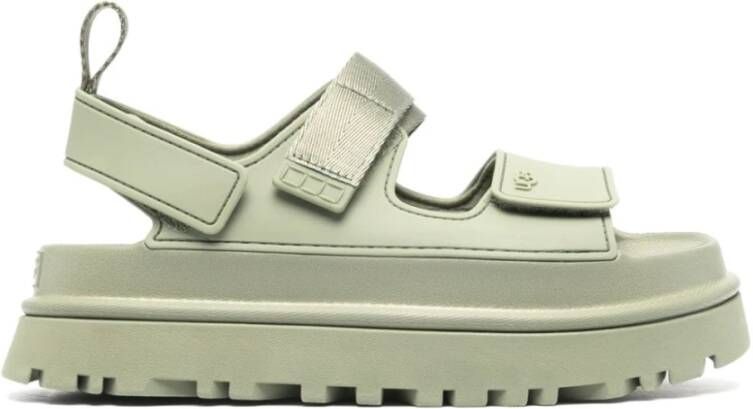 Ugg Militair Groene Sandalen met Bandjes Green Dames