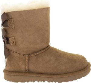 Ugg Mini Bailey Bow II Ankle Boots Beige Dames
