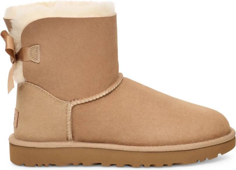 UGG Boots zonder sluiting Mini Bailey Bow 2 instaplaarzen winterlaarzen snowboots met decoratieve strik
