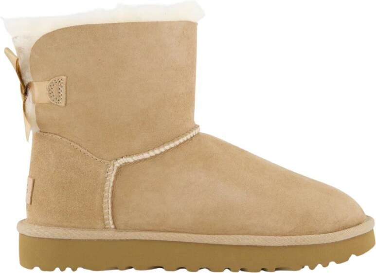 UGG Boots zonder sluiting Mini Bailey Bow 2 instaplaarzen winterlaarzen snowboots met decoratieve strik