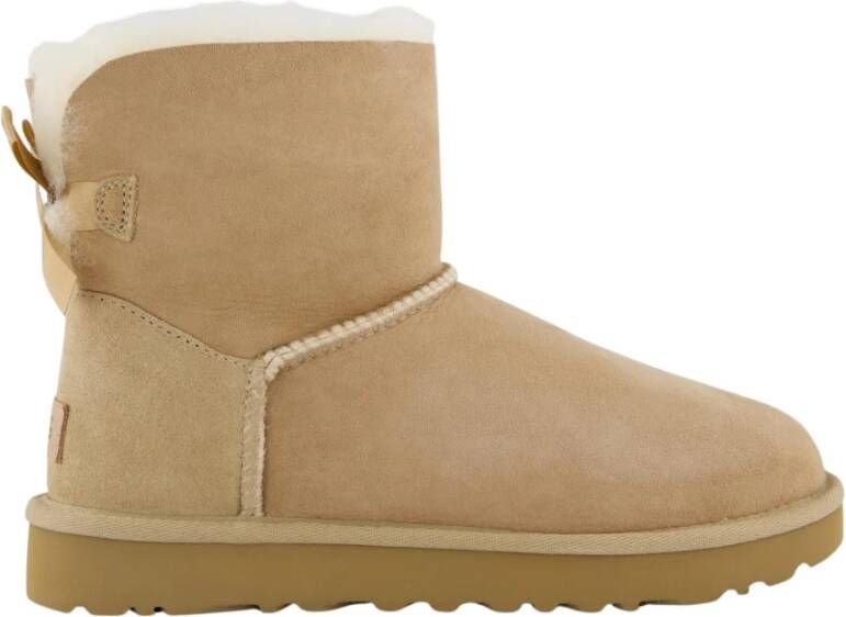UGG Boots zonder sluiting Mini Bailey Bow 2 instaplaarzen winterlaarzen snowboots met decoratieve strik