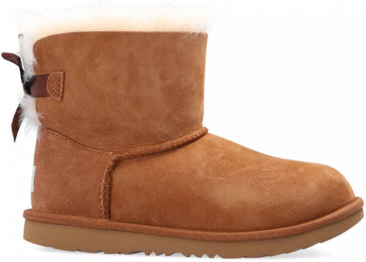 Ugg Dameslaarzen van omgekeerd schapenleer en suède voor herfst winter Beige Dames - Foto 8