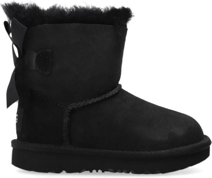 Ugg Mini Bailey Bow II laars voor Grote Kinderen in Black Leder