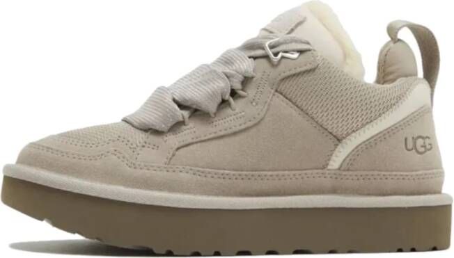 UGG Lage Sneakers Dames W Lowmel Maat: 42 Materiaal: Suède Kleur: Beige