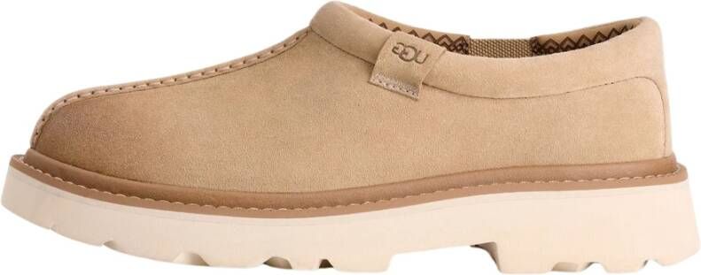 UGG Beige Sandalen met Lasergravure