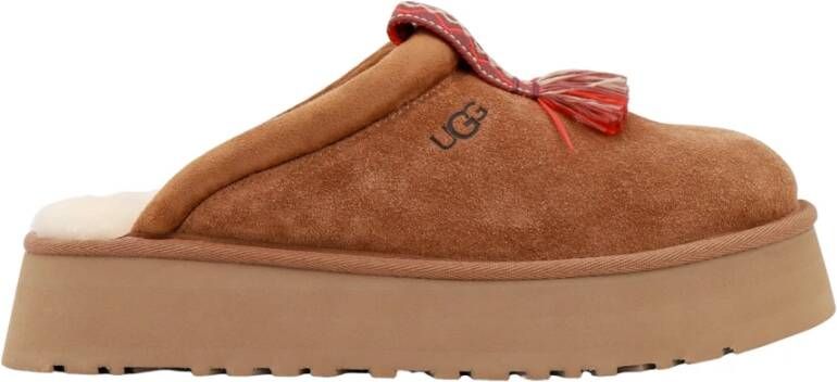 Ugg Multicolor Suède Muiltje Brown Dames