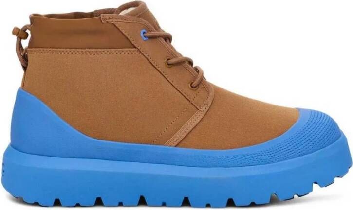 UGG Veterschoenen Heren Neumel Weather Hybrid Maat: 41 Materiaal: Suède Kleur: Cognac