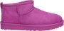 Ugg Paarse Classic Ultra Mini Enkellaarzen Purple Dames - Thumbnail 7