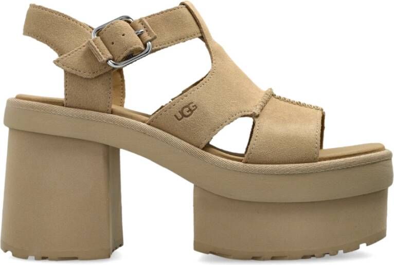 UGG Platform sandalen W Nieuwe Hoogtes Platform T-Strop